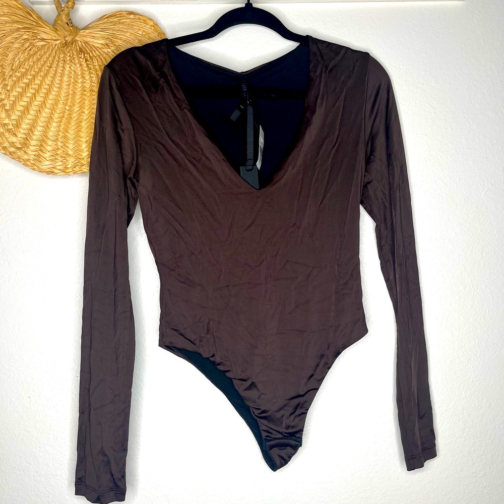 Unravel project brown bodysuit NWT